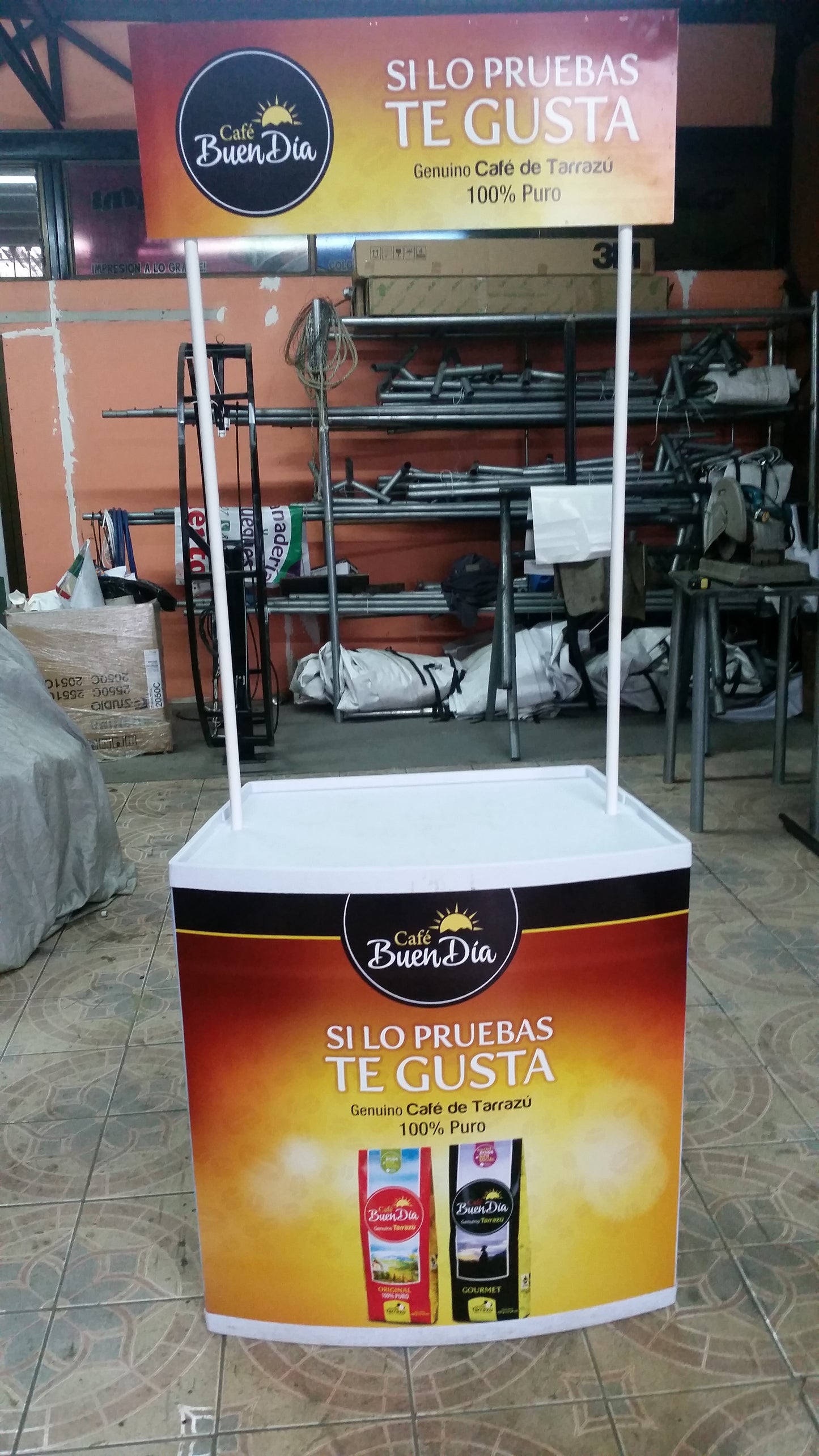 Mesa de Degustación Publicitaria
