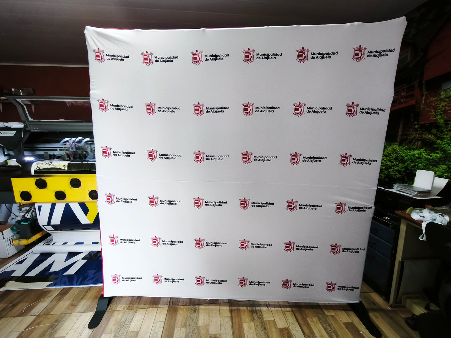 Backpanel Ajustable con Tela