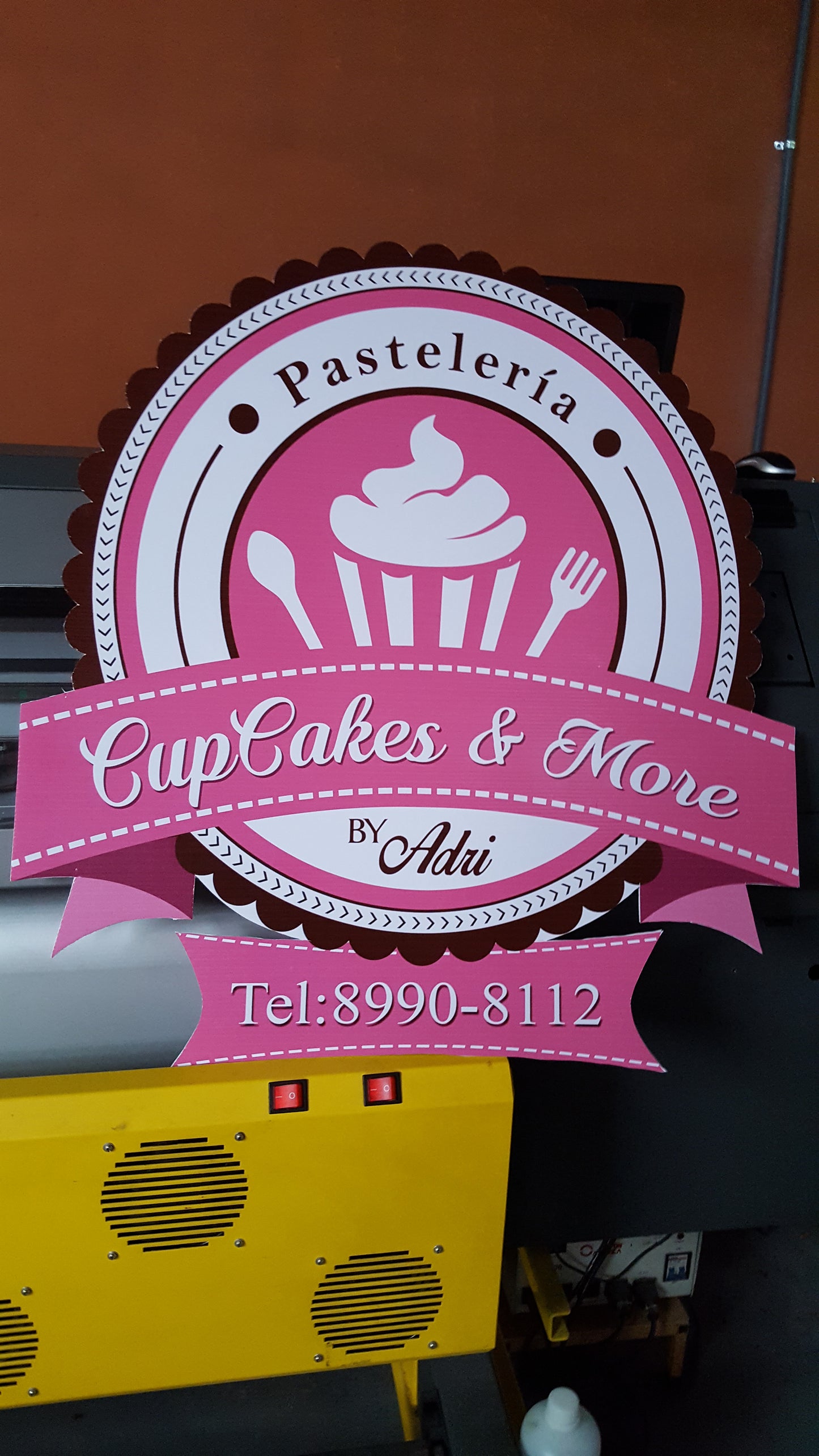 PVC con Vinil Adhesivo Personalizado