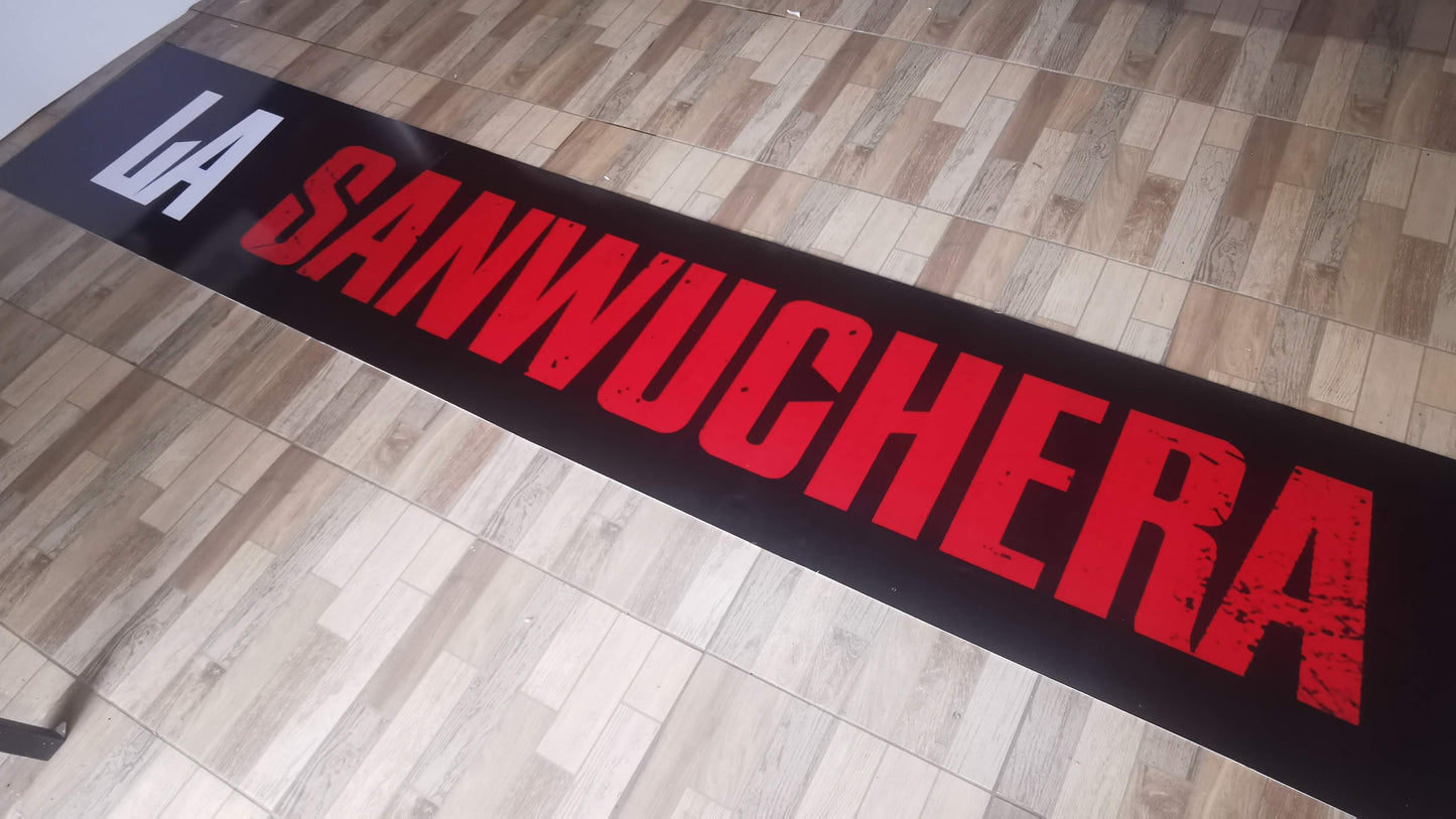 PVC con Vinil Adhesivo Personalizado