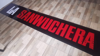 PVC con Vinil Adhesivo Personalizado