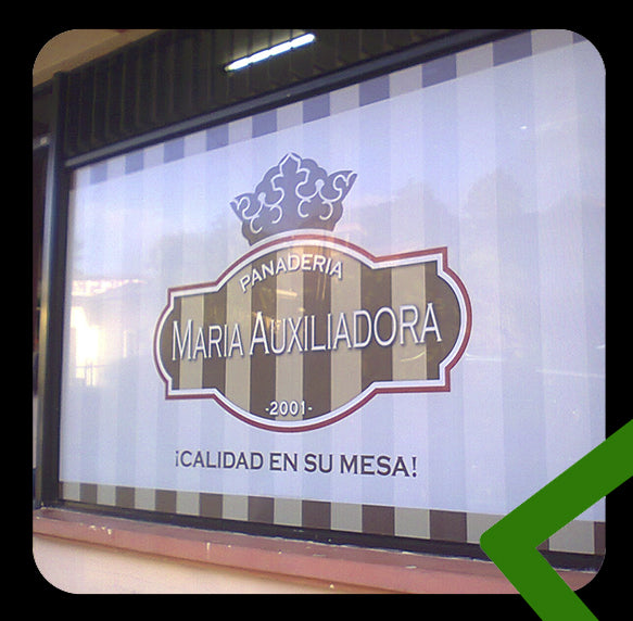 Custom Perforated Window Film