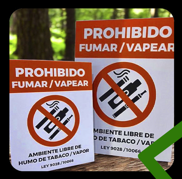 PVC Signs New regulations LAW 9028