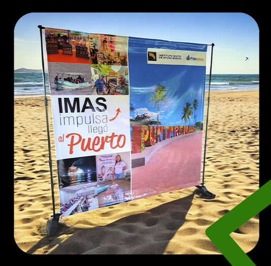 Backpanel Ajustable con lona