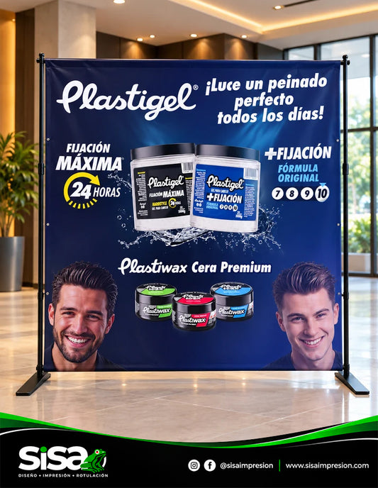 Backpanel Ajustable con lona