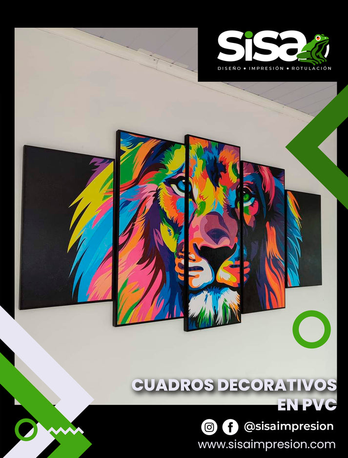 Cuadros Decorativos de PVC Personalizados – SISA IMPRESIÓN EN LINEA